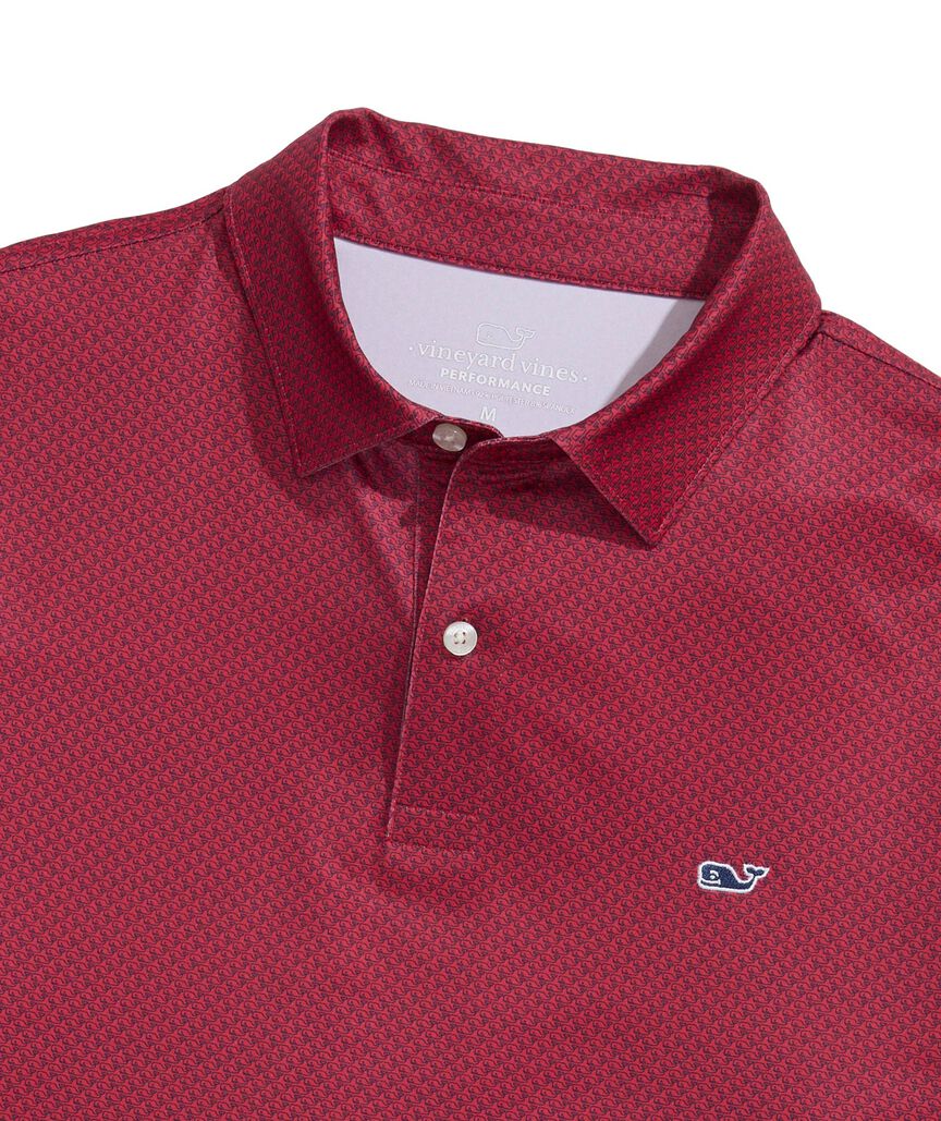 OUTLET Printed Performance Polo
