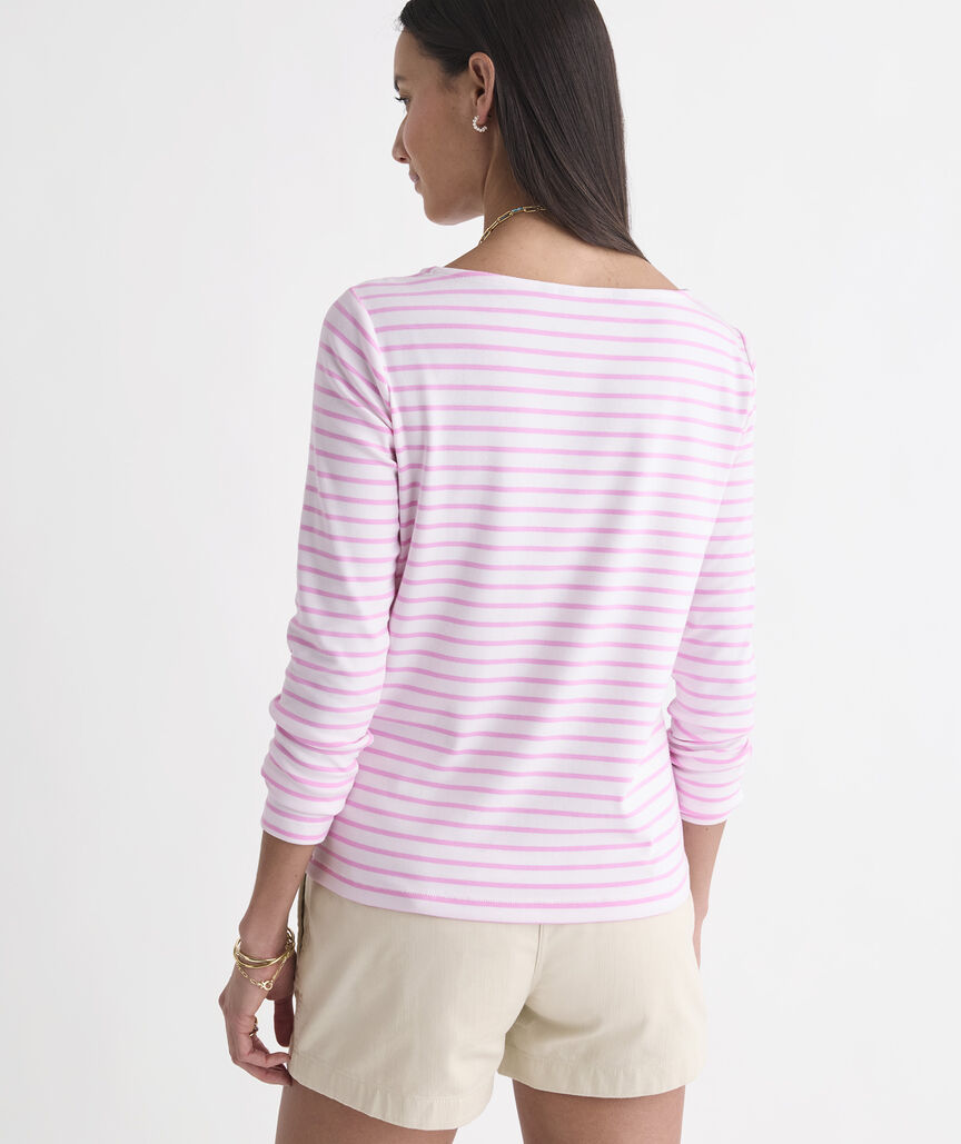Deluxe Boatneck Tee