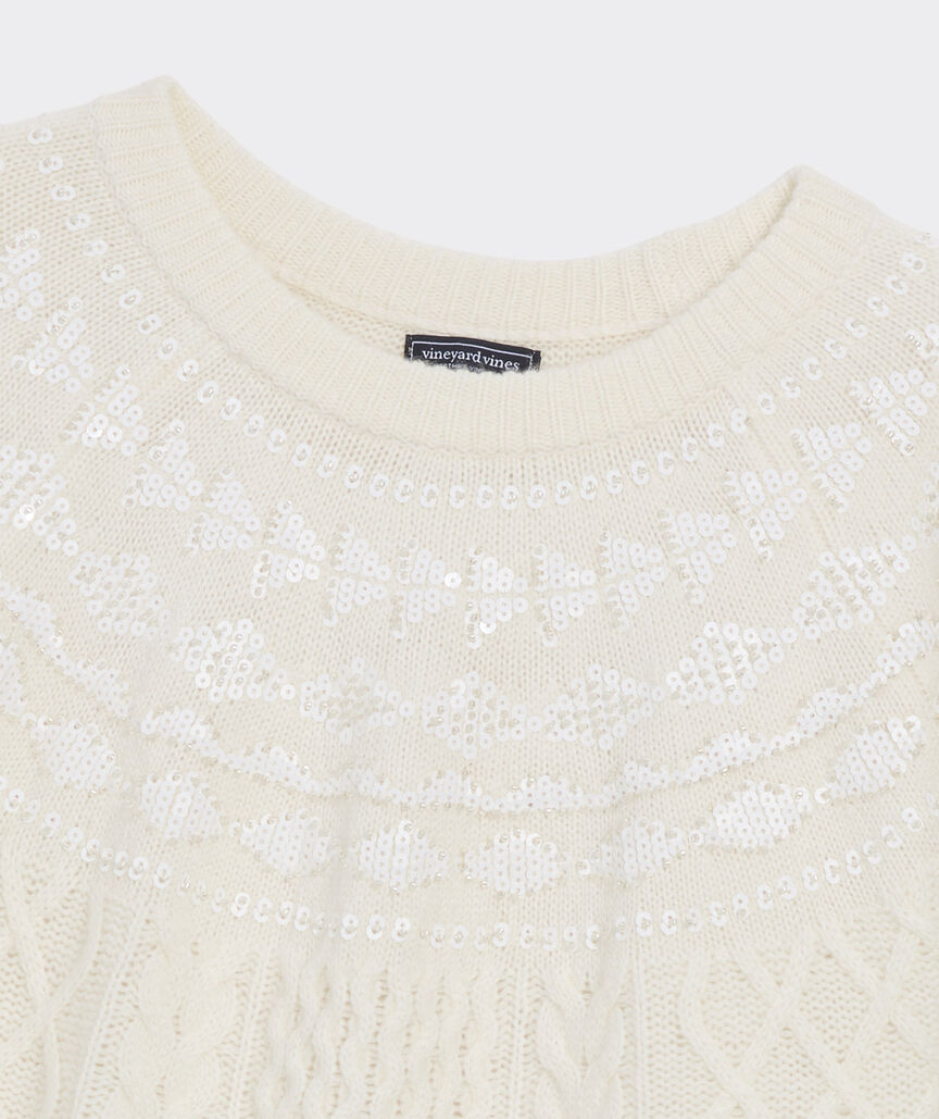 Fair Isle Shine Sweater