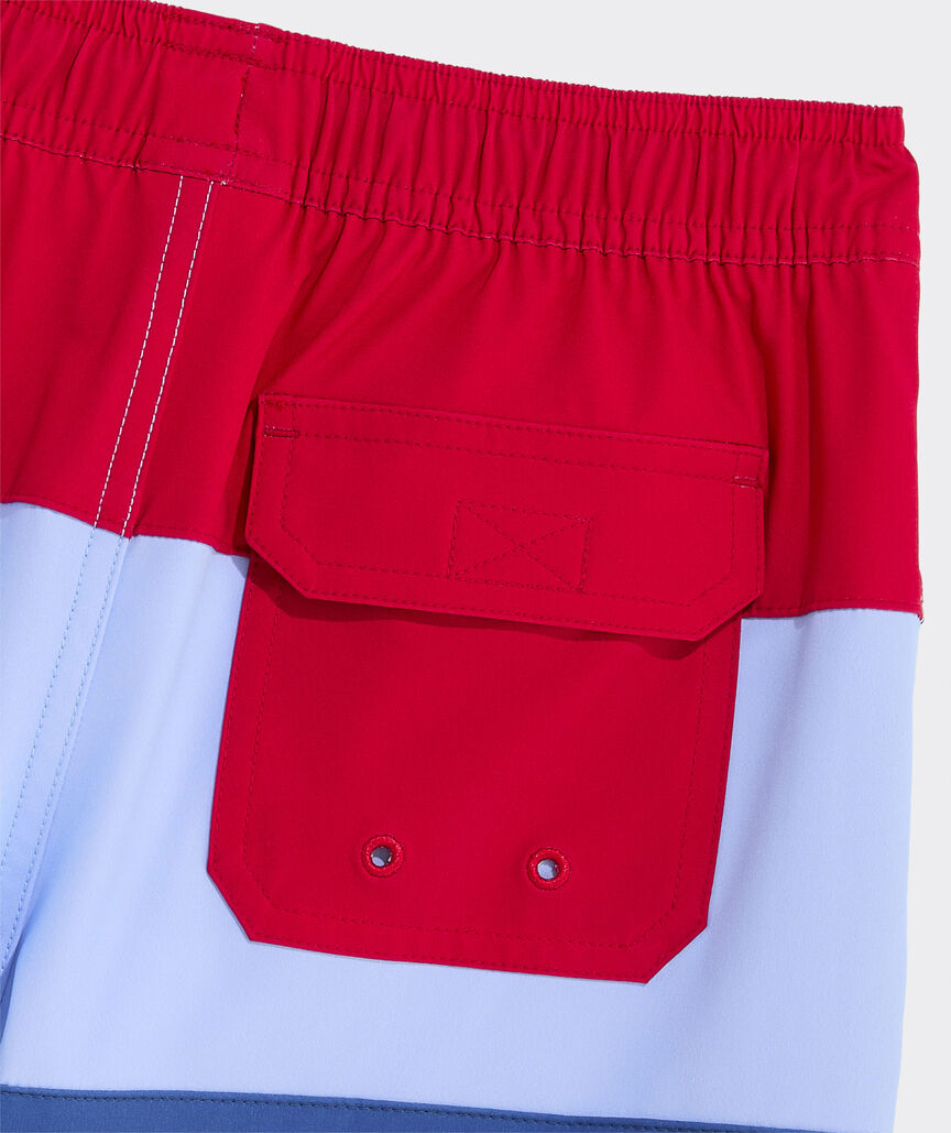 Boys' Colorblock Chappy Swim Trunks