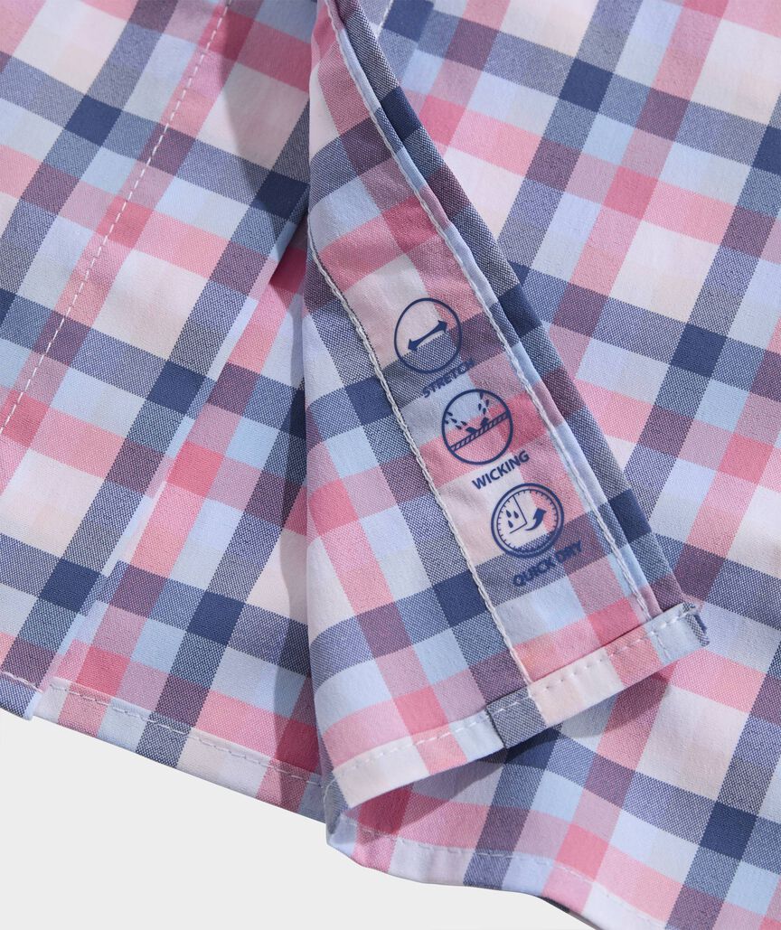 Performance Grenadine Check Featherweight Shirt