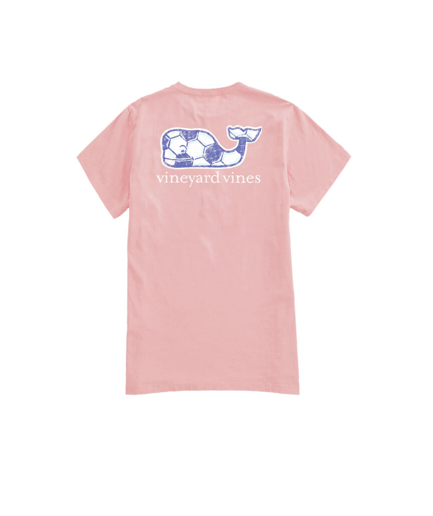OUTLET Sketched Soccer Whale Short-Sleeve Pocket Tee