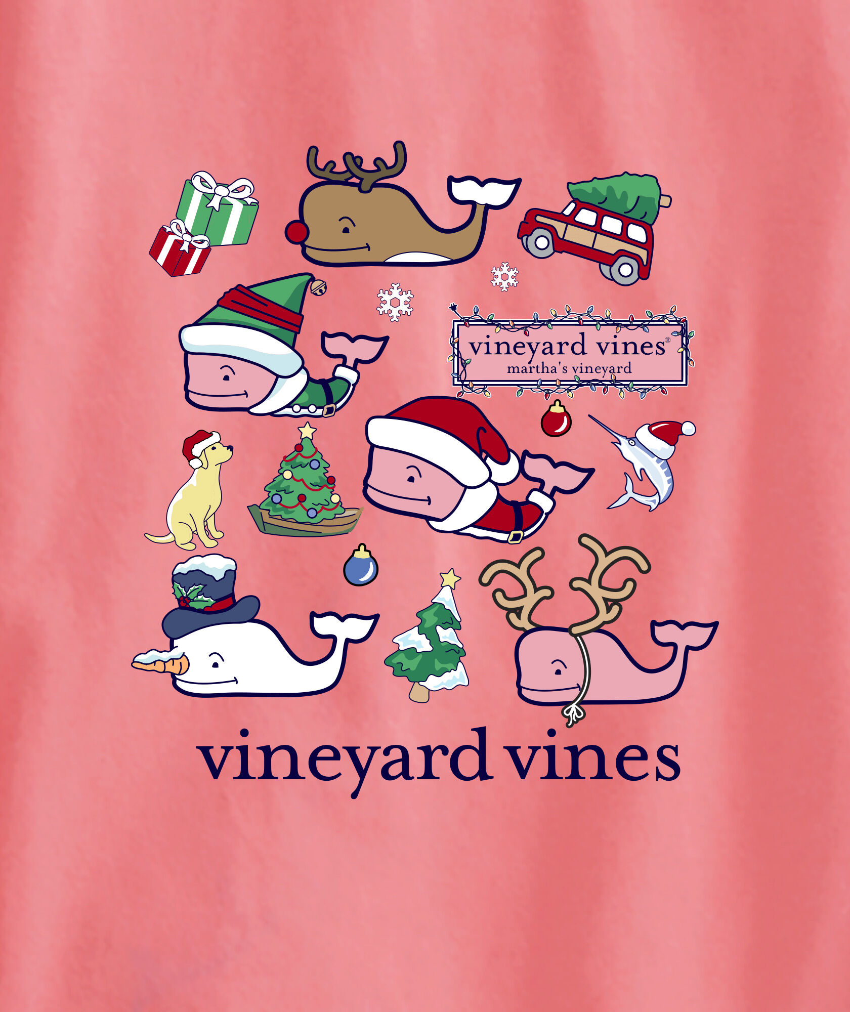 OUTLET Kids' Multi Holiday Sticker Long-Sleeve Pocket Tee