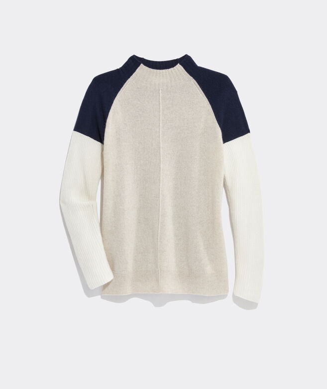 Seaspun Cashmere Color Block Sweater