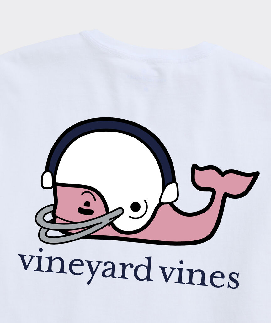 Penn State University Football Whale Short-Sleeve Pocket Tee