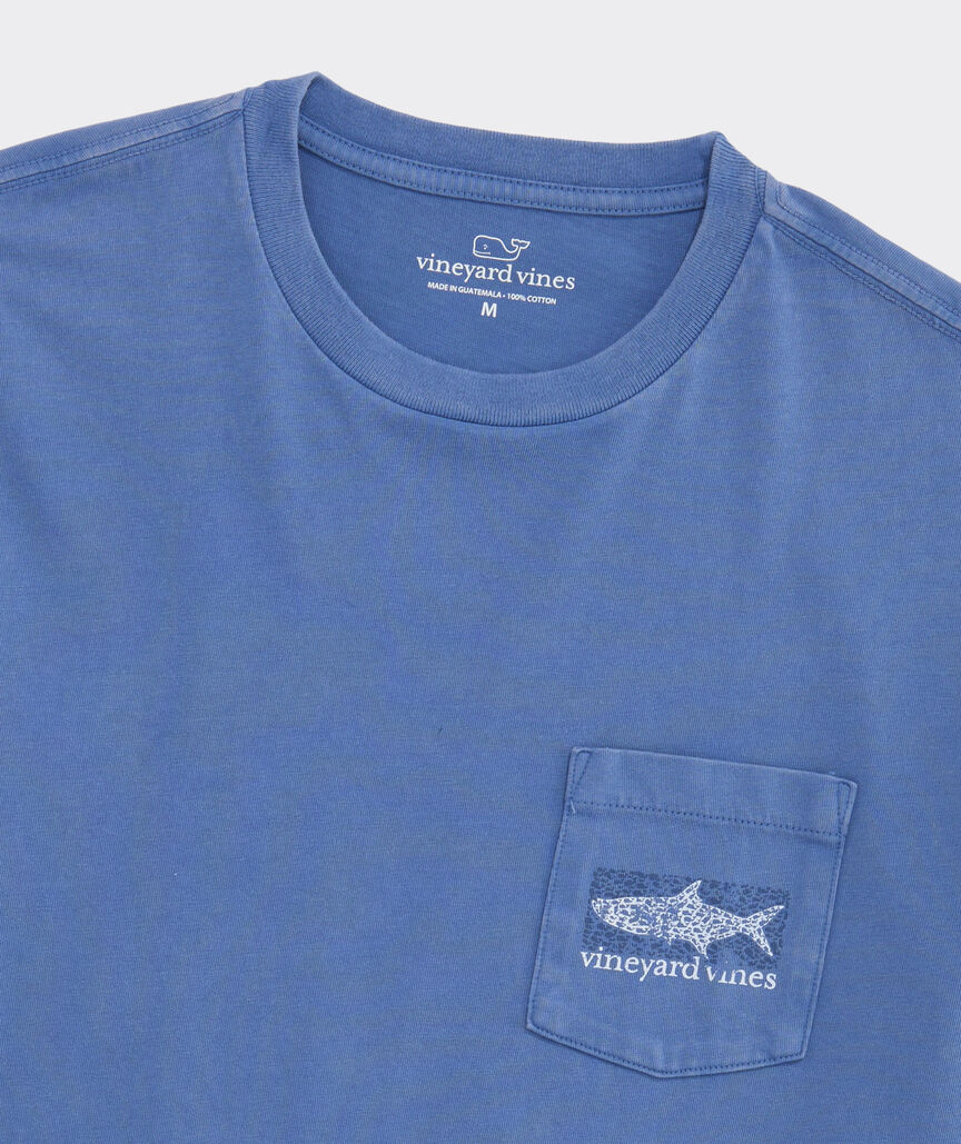 Drift-Dye Tarpon Whale Short-Sleeve Pocket Tee