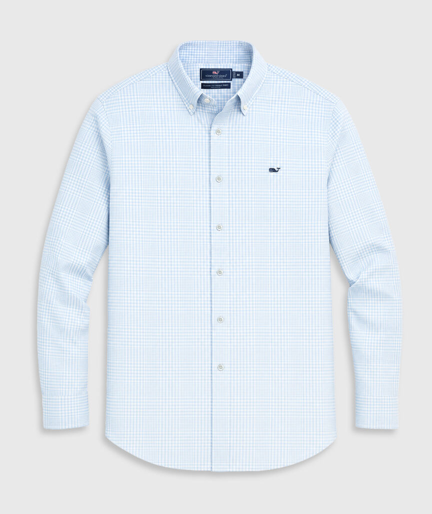 OUTLET Poplin Plaid Shirt