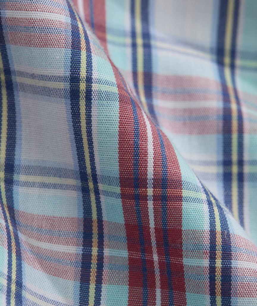 Wavecrest Plaid Perfect Wash Poplin Shirt