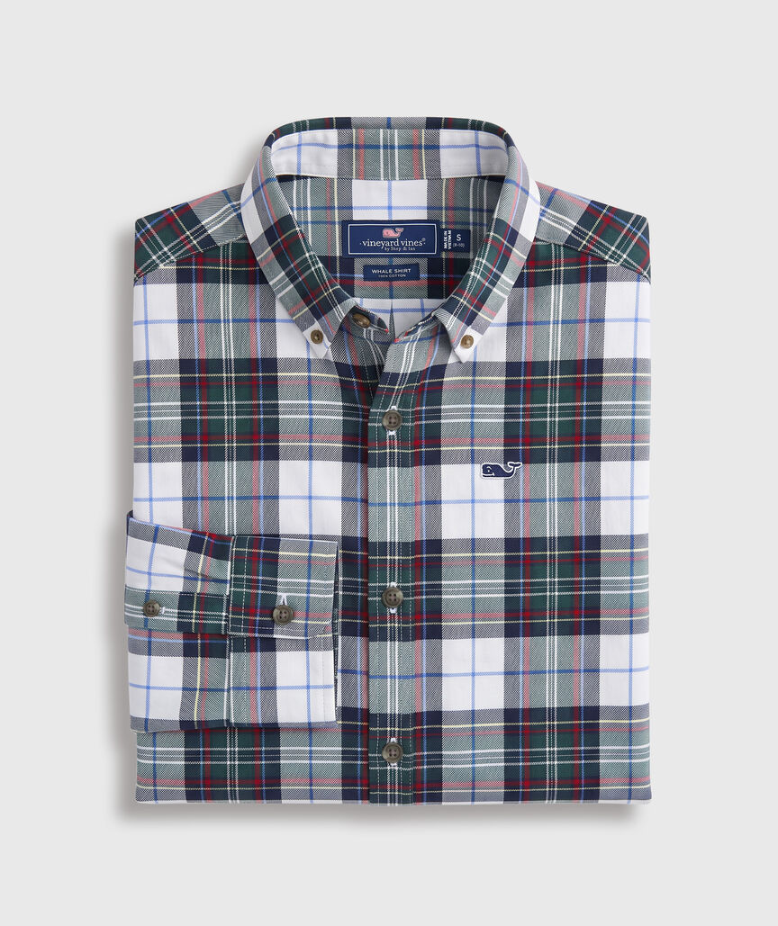 OUTLET Boys' Flannel Plaid Shirt