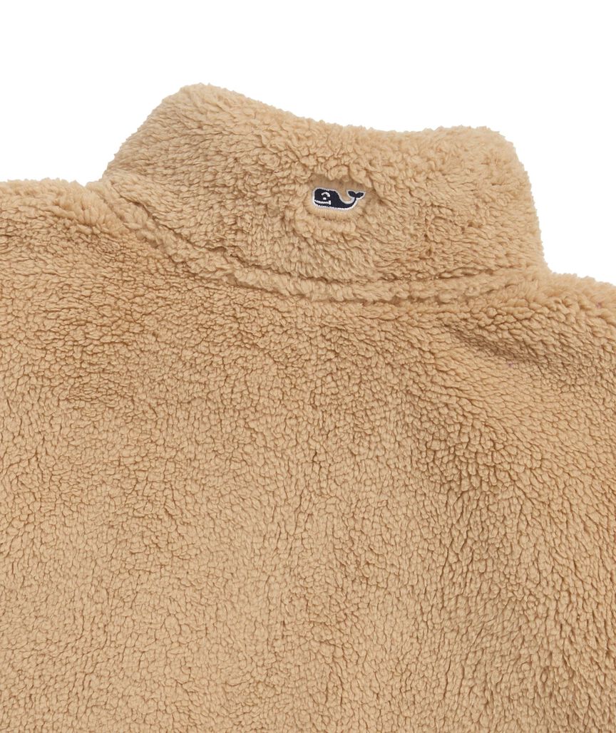 OUTLET Girls' Plush Fuzzy Full-Zip Jacket