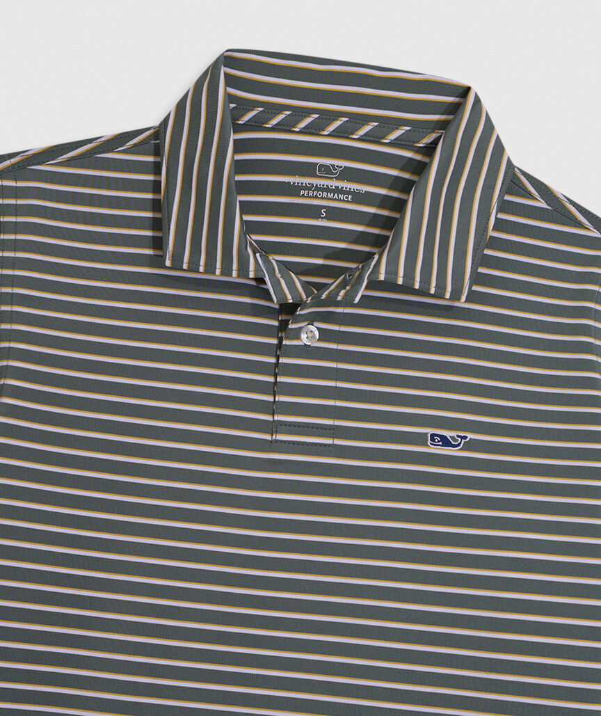 OUTLET Boys' Performance Fore Stripe Polo
