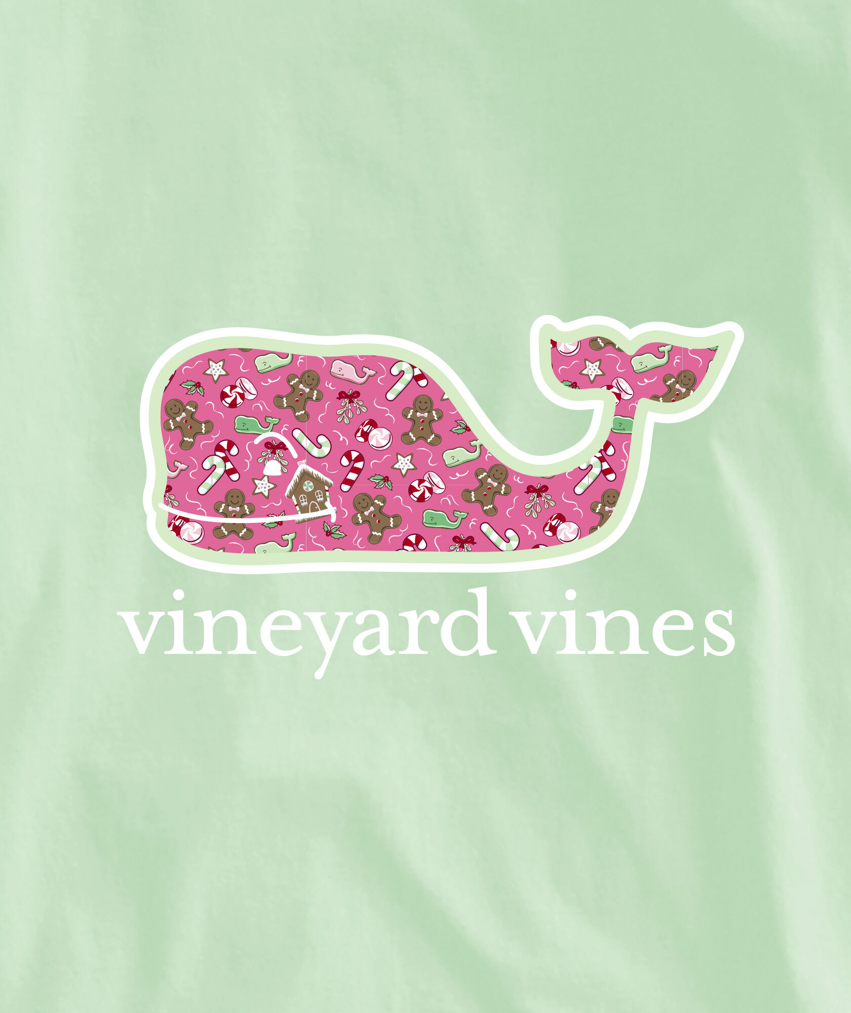 OUTLET Gingerbread Whale Long-Sleeve Pocket Tee