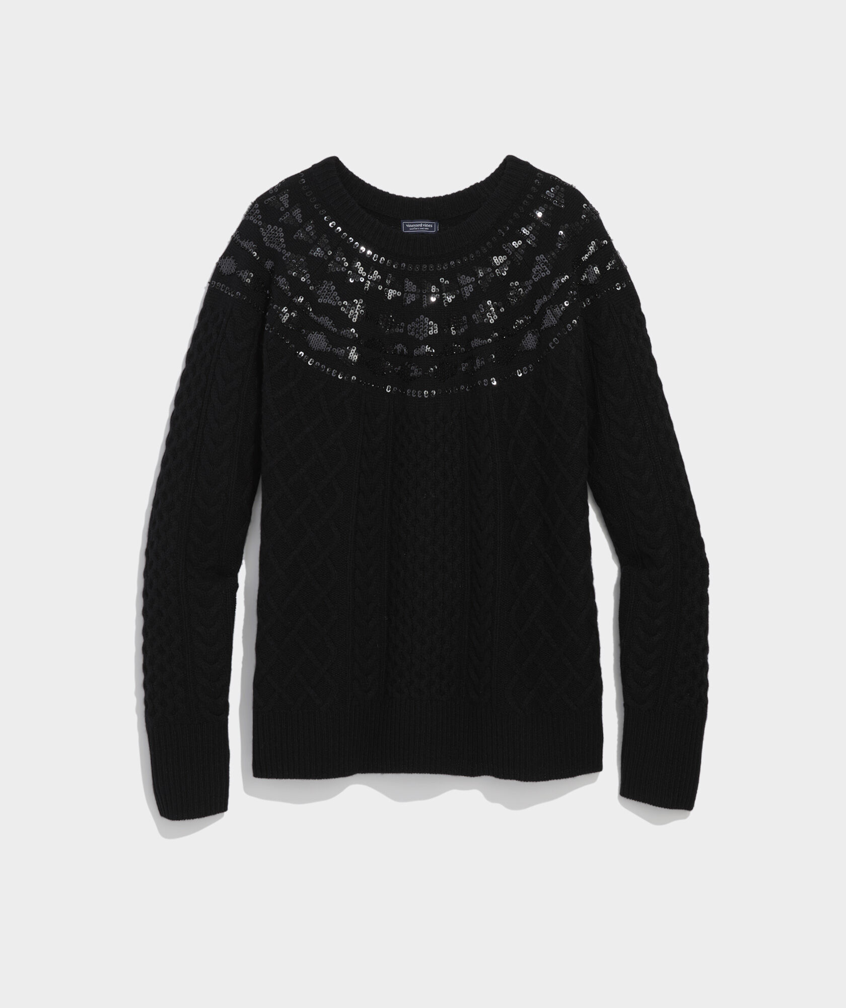 Fair Isle Shine Sweater