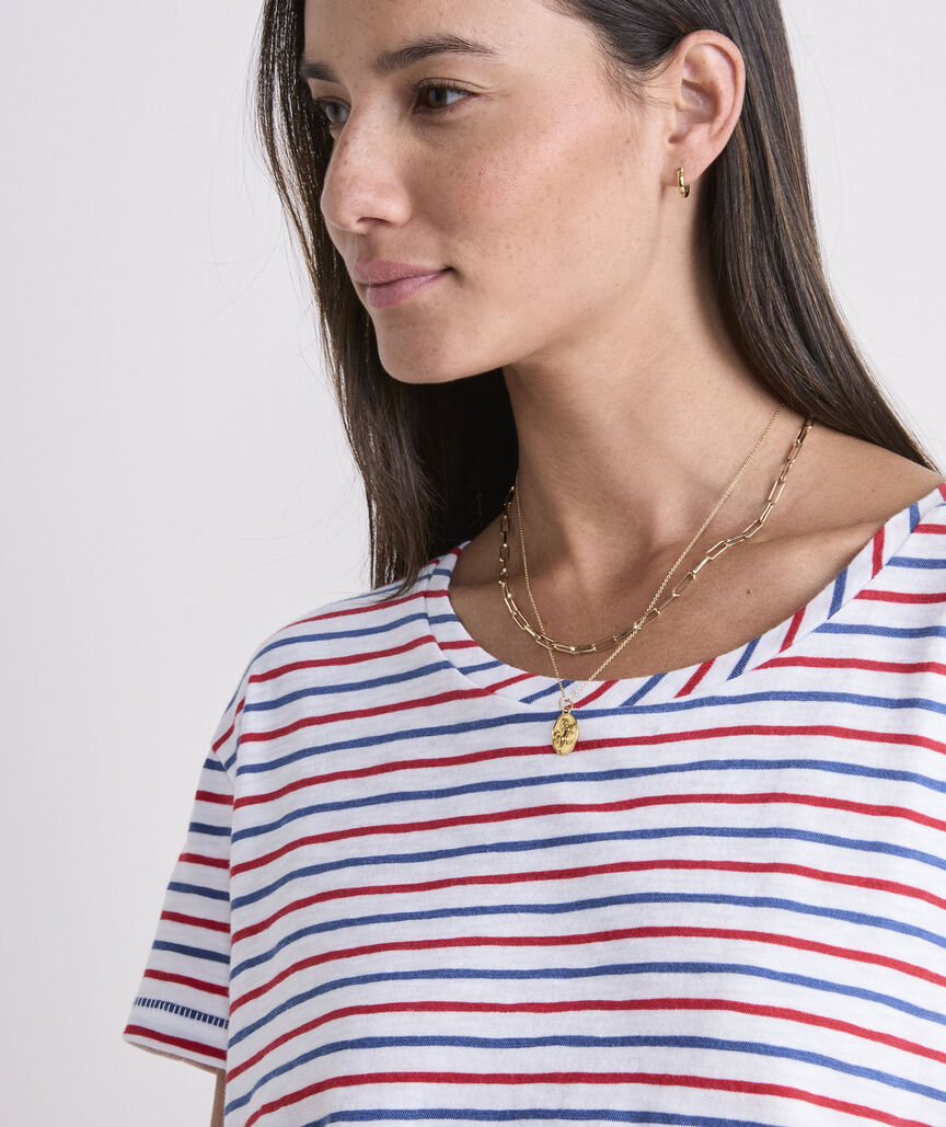 Slub Jersey Relaxed Tee