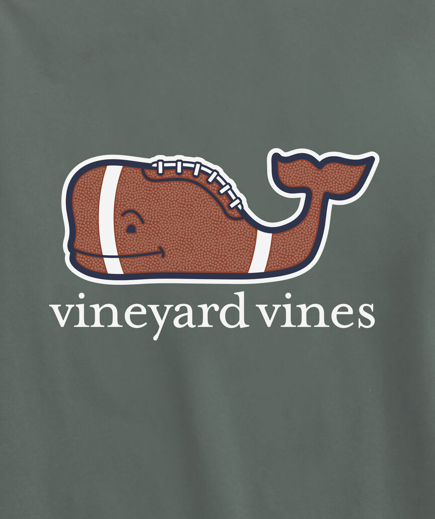 OUTLET Football Whale Long-Sleeve Pocket Tee