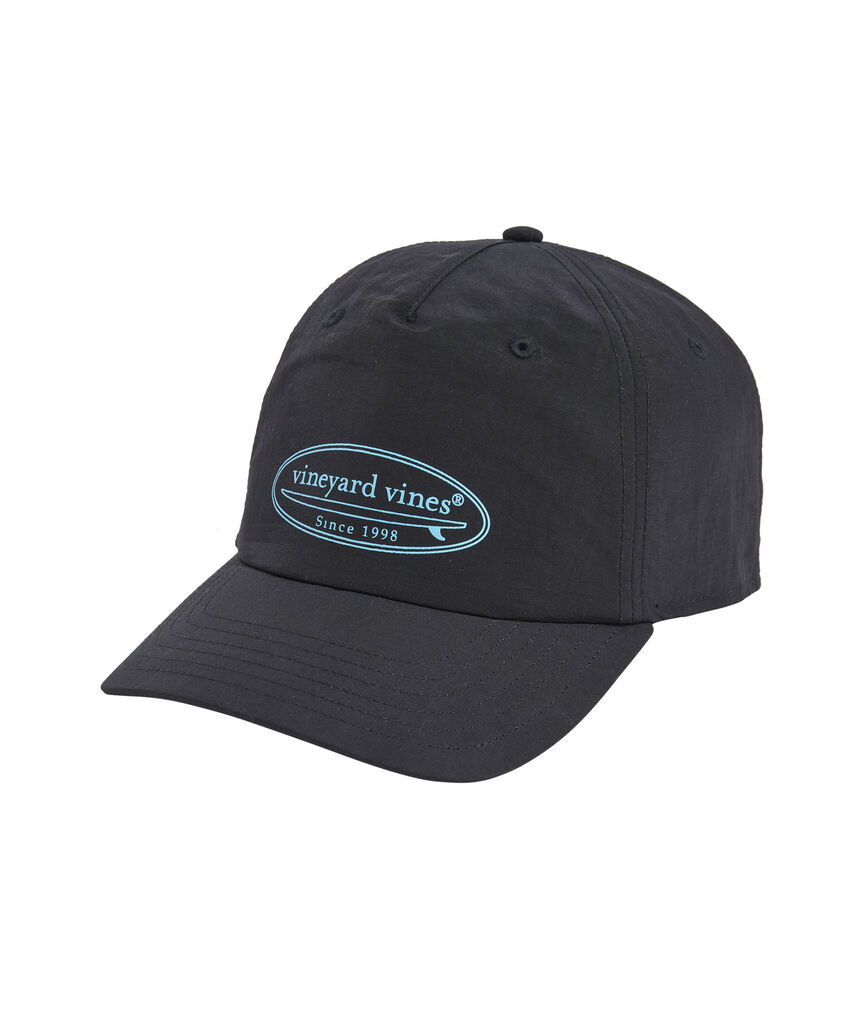 OUTLET Surf Logo Graphic Five Panel Nylon Hat