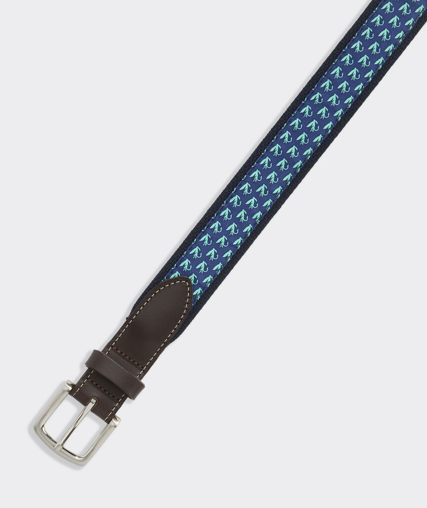 Fishing Fly Canvas Club Belt
