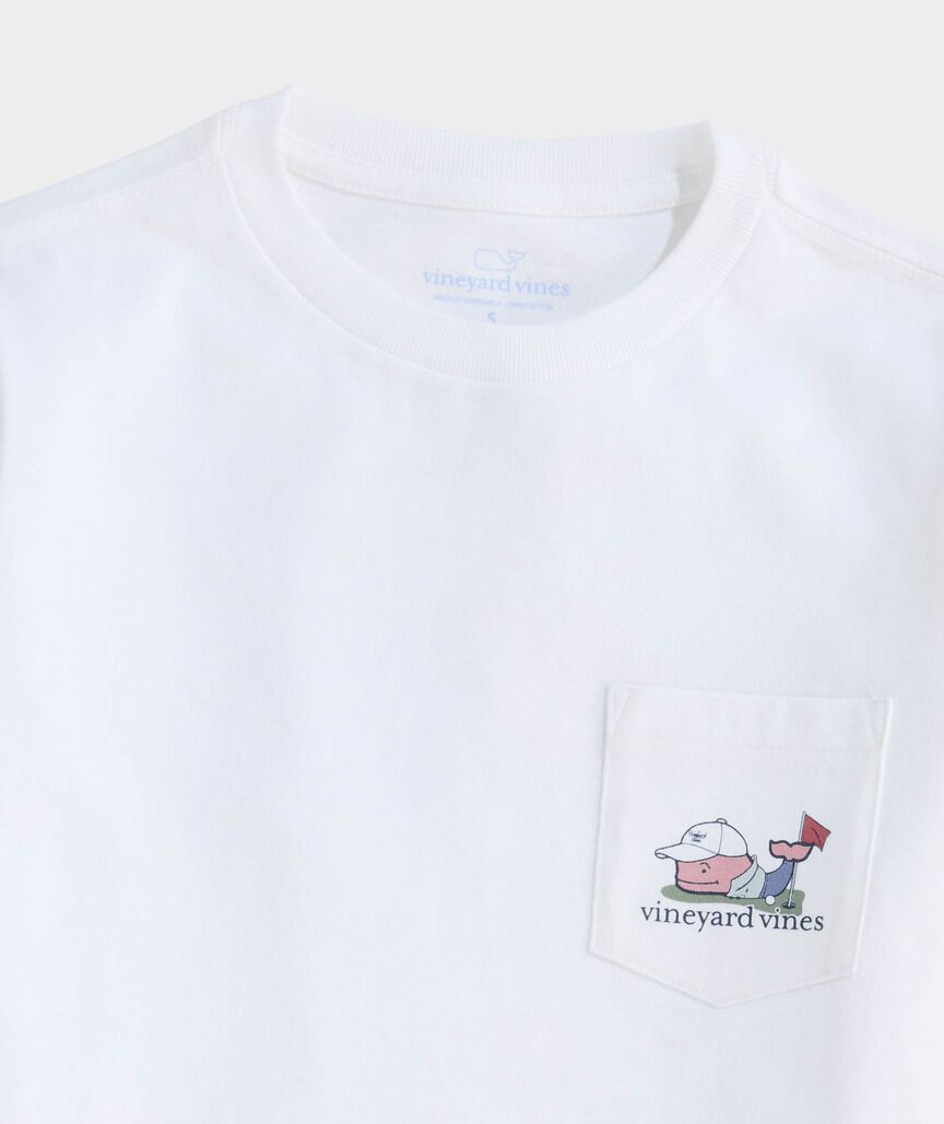 Boys' Golfer Whale Short-Sleeve Pocket Tee