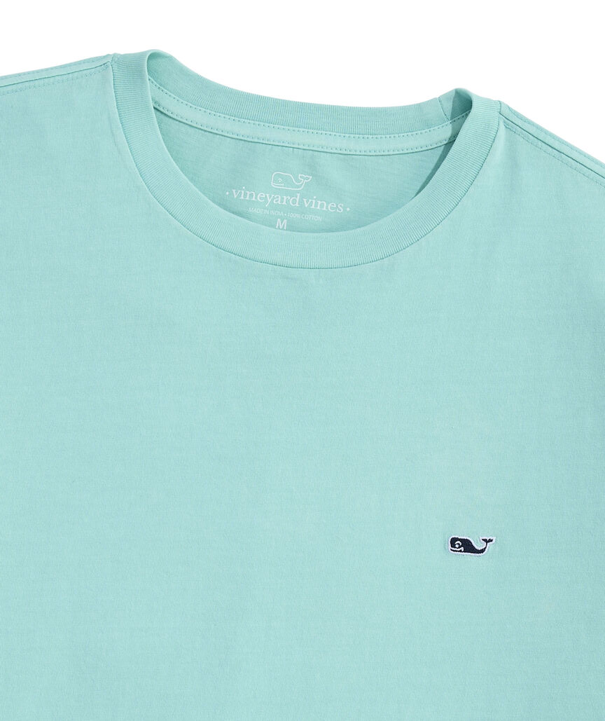OUTLET Sunwashed Whale Embroidered Short-Sleeve Tee