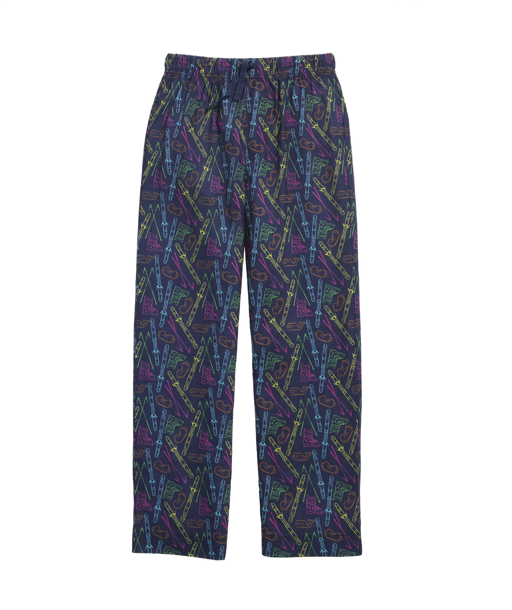 OUTLET Kids' Tossed Ski Whale Pajama Pants