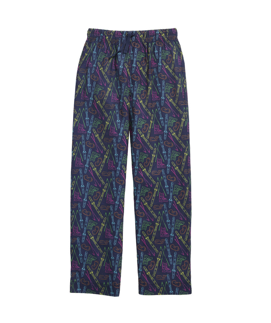 OUTLET Kids' Tossed Ski Whale Pajama Pants