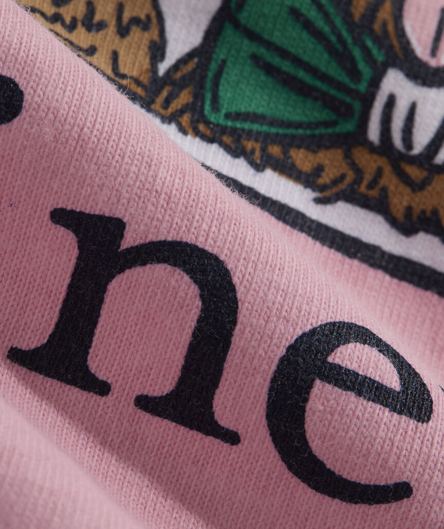 Women's St. Patrick's Pups Logo Box Long-Sleeve Pocket Tee