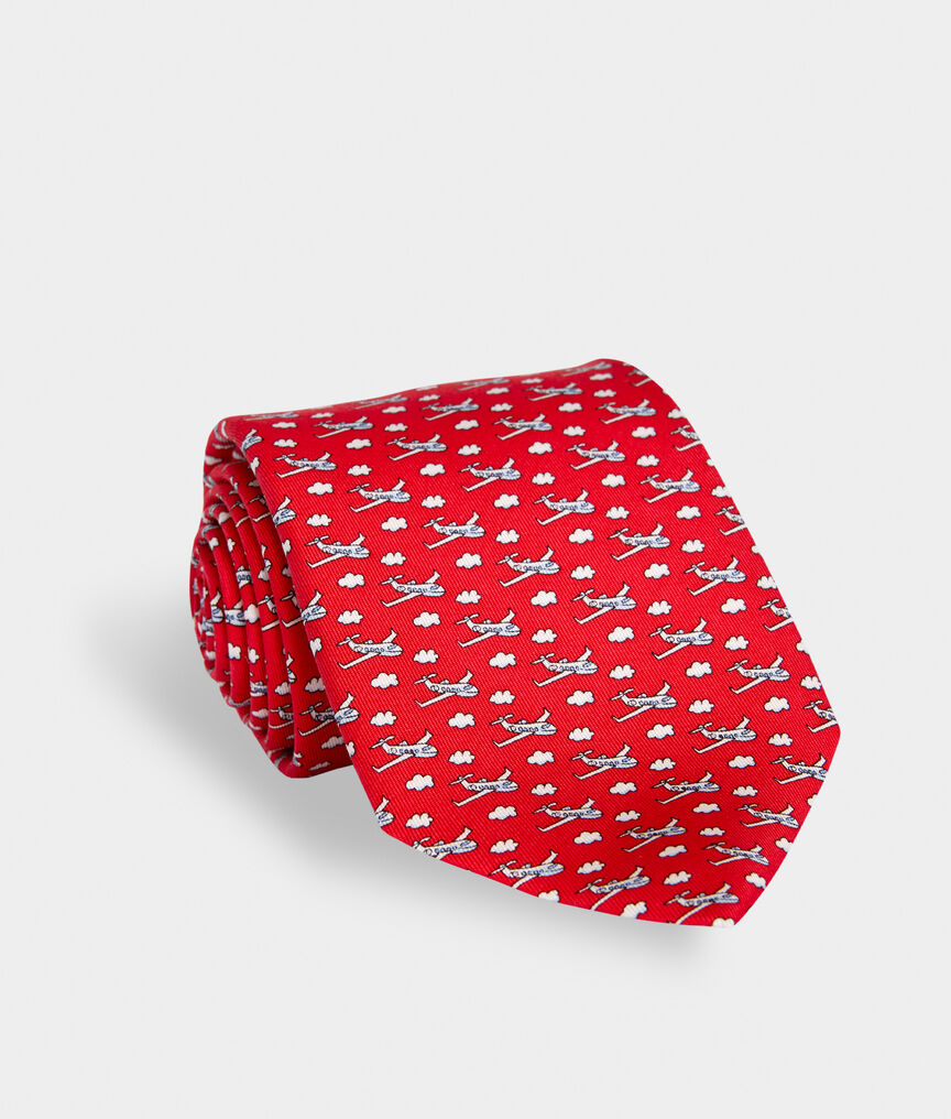 Airplane Printed Tie
