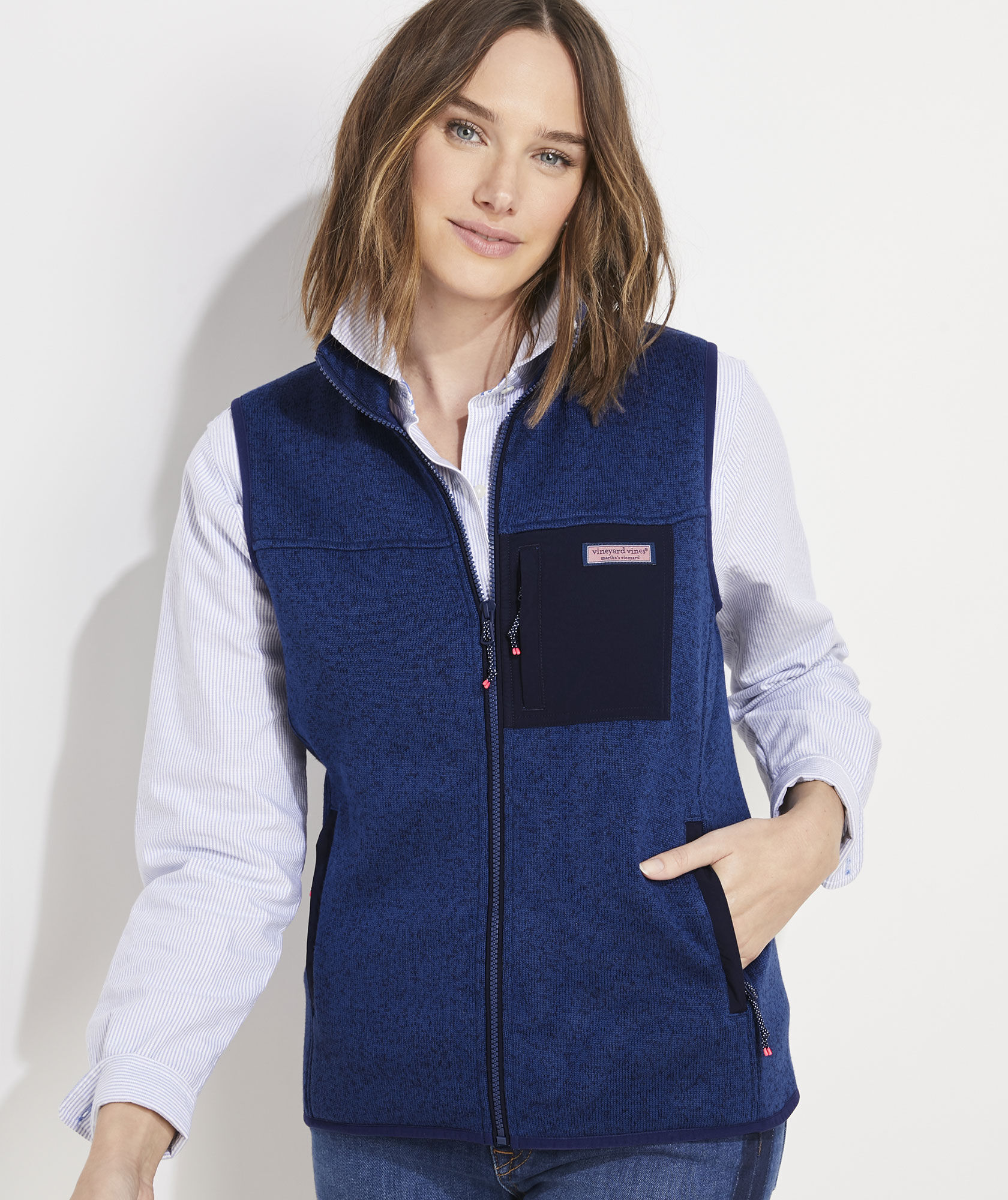 Shop Mountain Sweater Fleece Vest at 