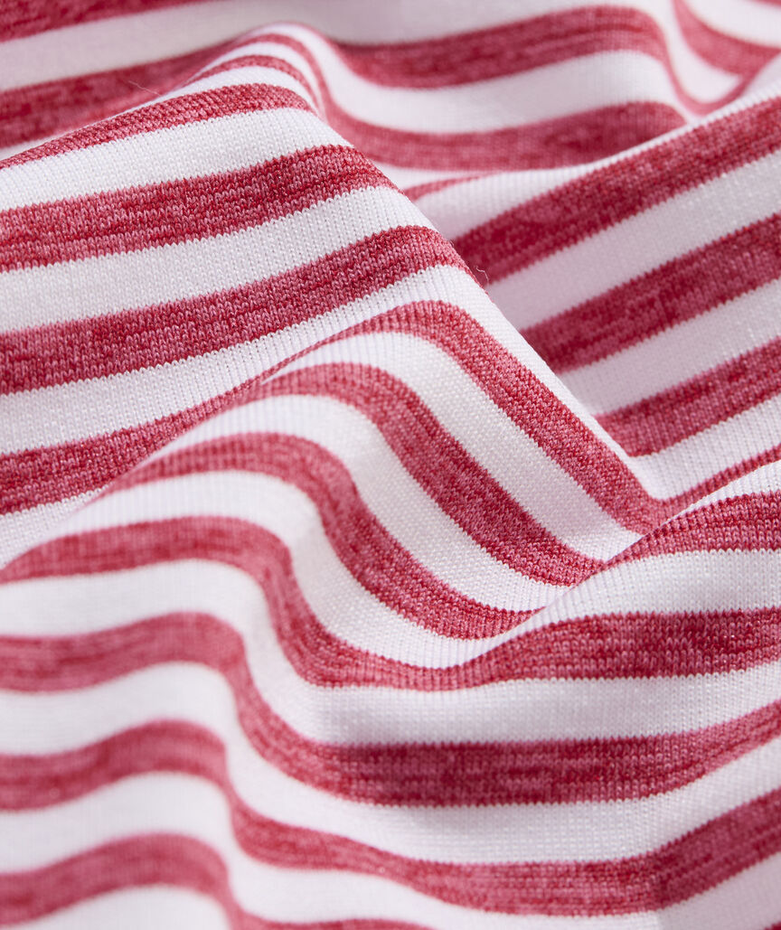 Performance Heathered Winstead Stripe Sankaty Polo