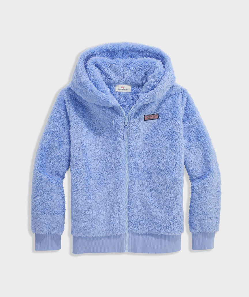 Girls' Teddy Fleece Full-Zip Hoodie