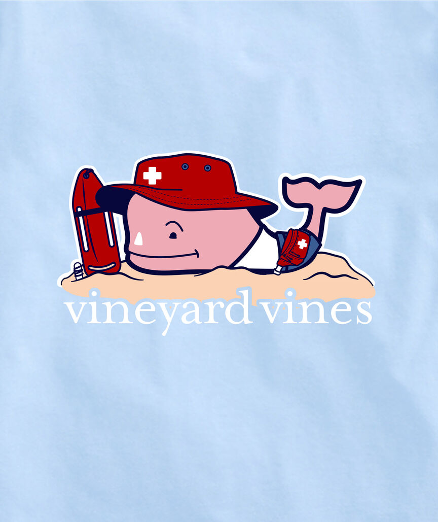 OUTLET Boys' Lifeguard Whale Short-Sleeve Pocket Tee