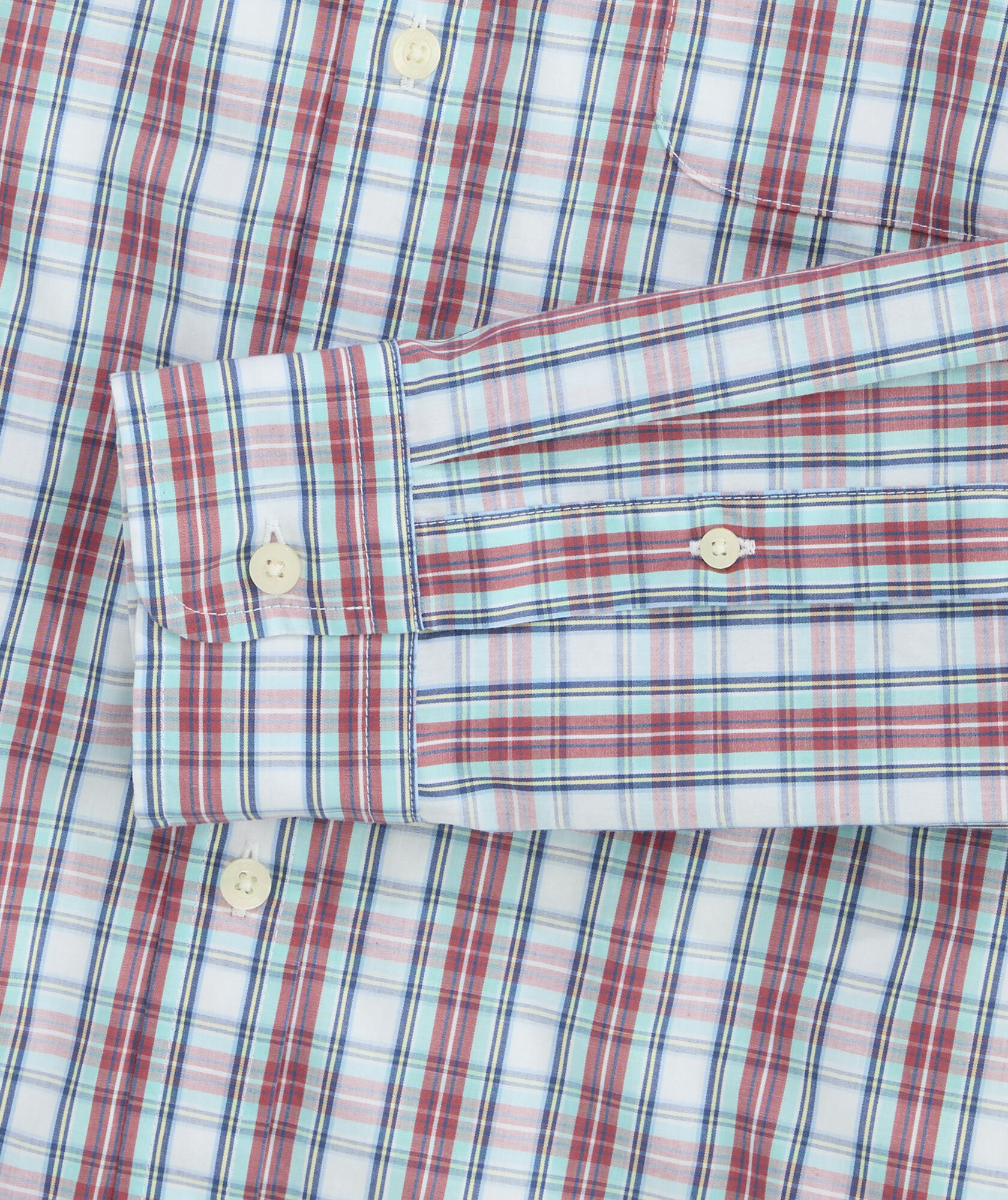 Wavecrest Plaid Perfect Wash Poplin Shirt