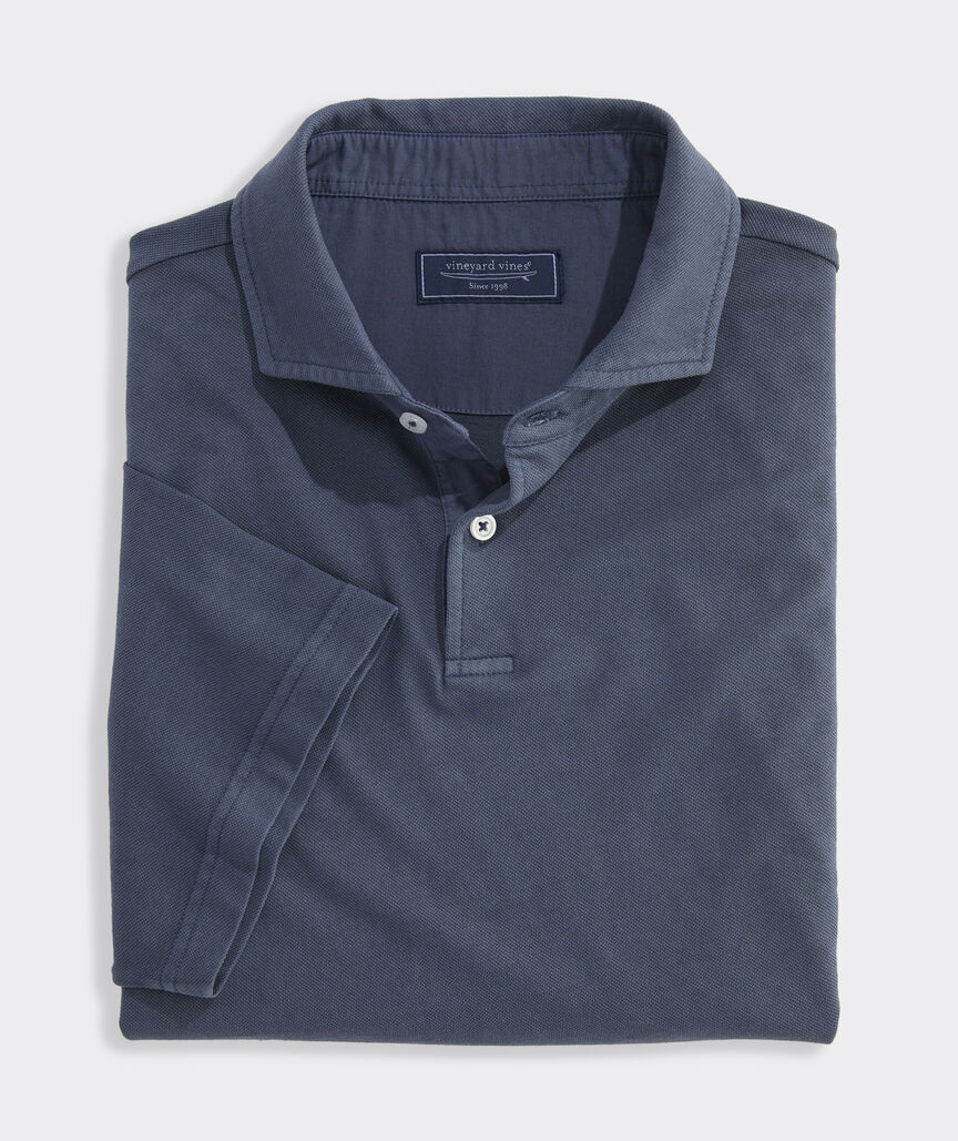 Lived-In Pique Polo