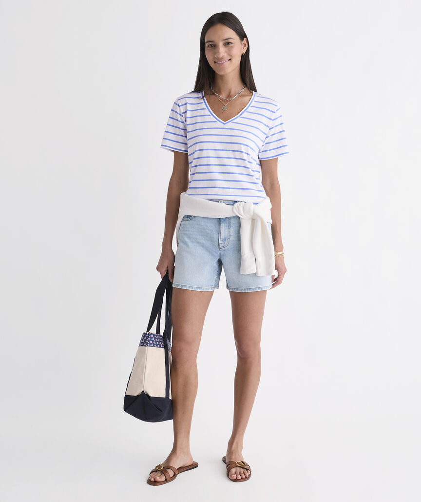 Supima® Cotton V-Neck Tee