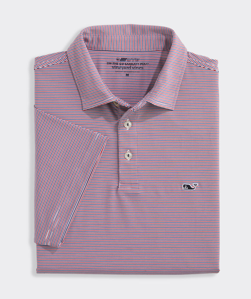 Performance Anegada Stripe Sankaty Polo