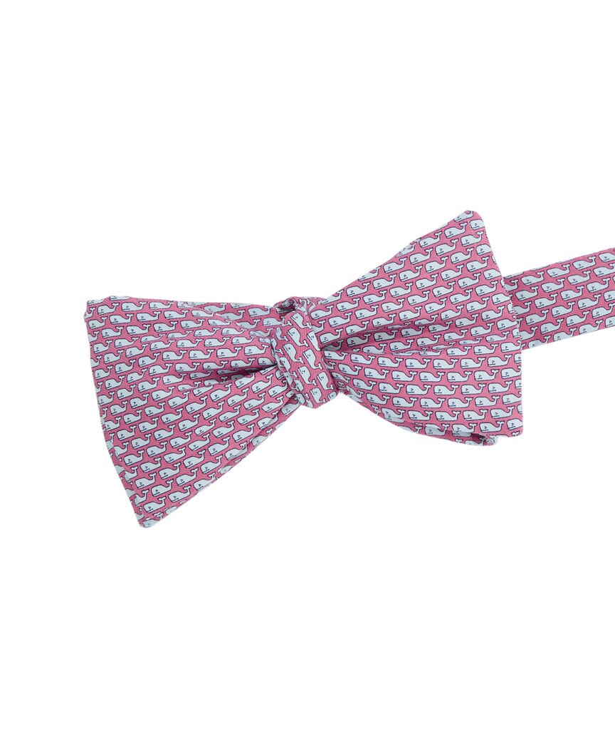 OUTLET Vineyard Whale Silk Bow Tie