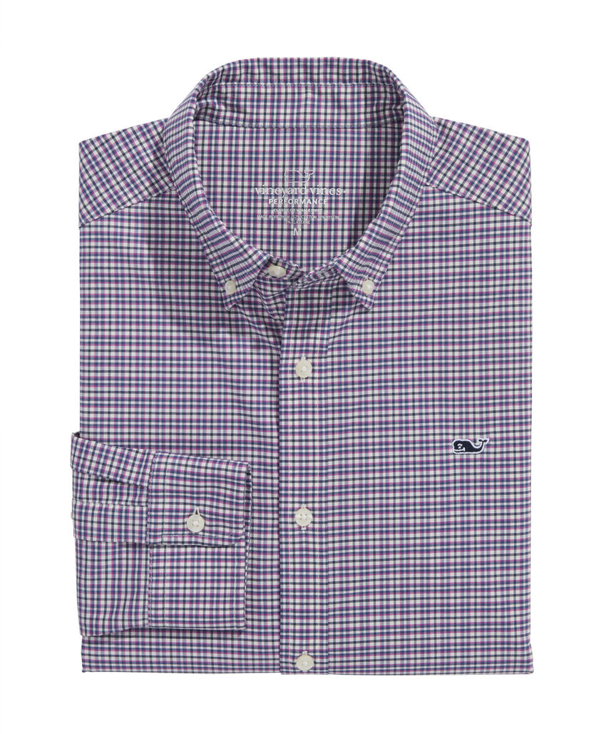 OUTLET Performance Twill Check Shirt