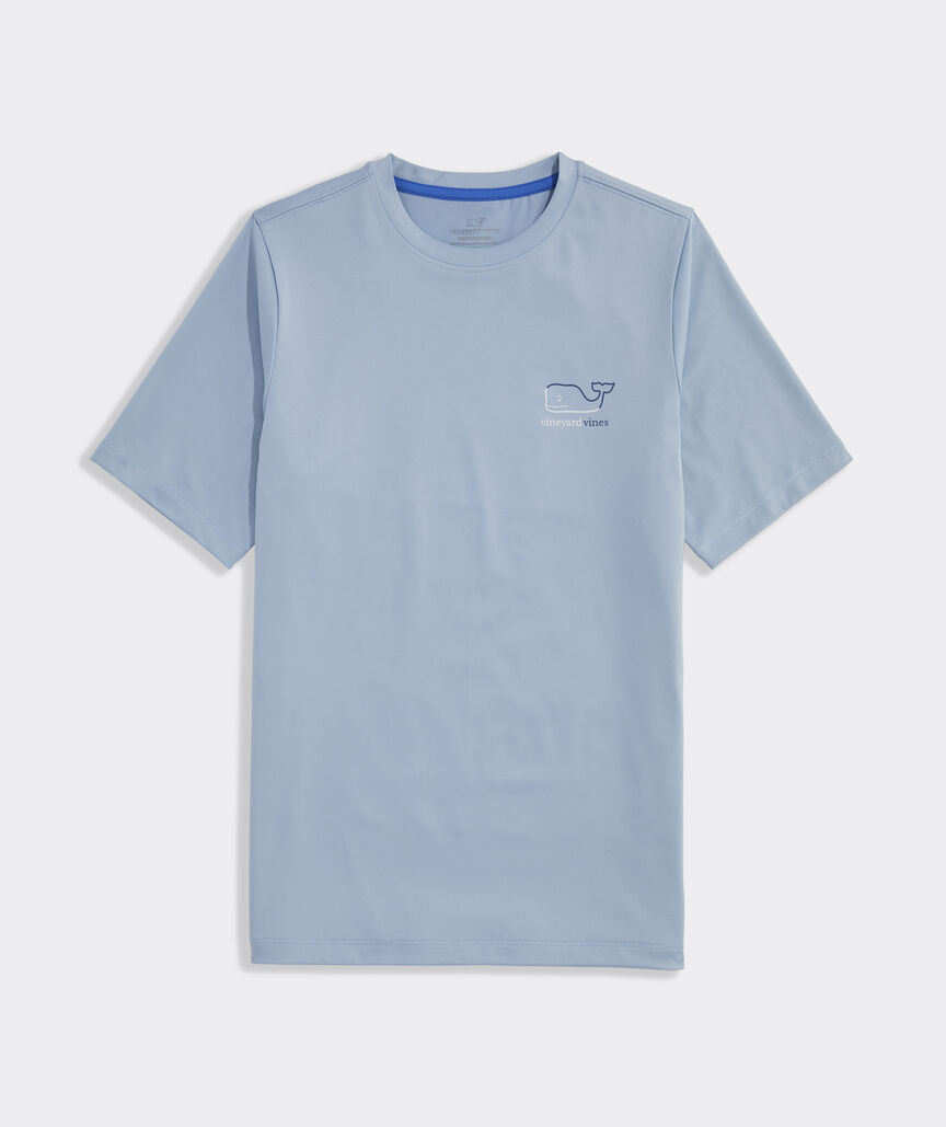 Boys' Burgee Whale Short-Sleeve Harbor Sun Tee