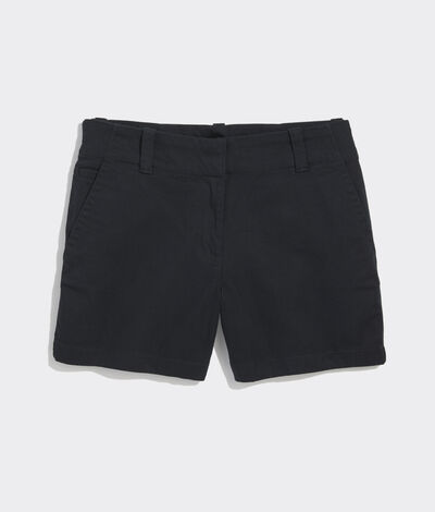 Vineyard Vines 5 Inch Herringbone Every Day Shorts (Jet Black) (Size: 4)