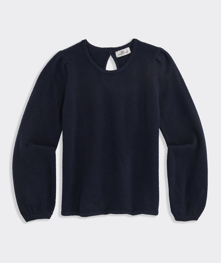 Girls' Bow-Back Sweater