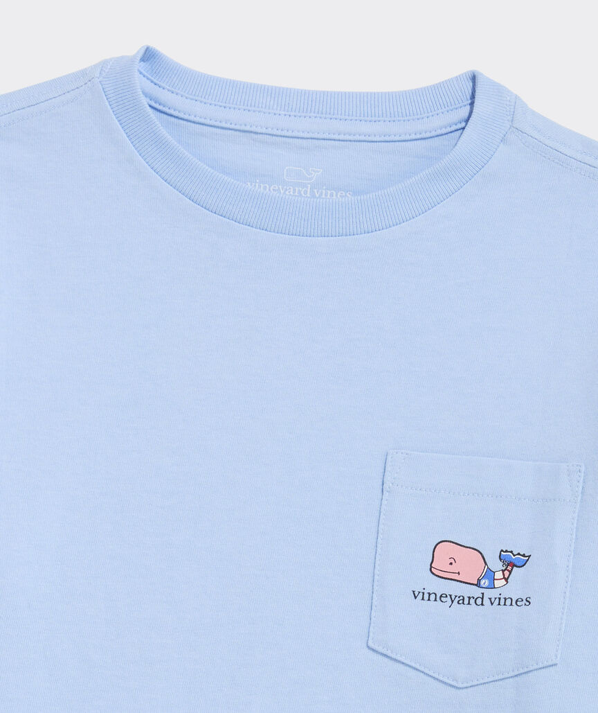 Boys' USA Soccer Whale Short-Sleeve Pocket Tee