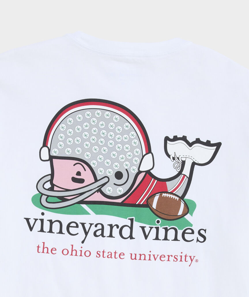 The Ohio State University Football Whale Short-Sleeve Pocket Tee