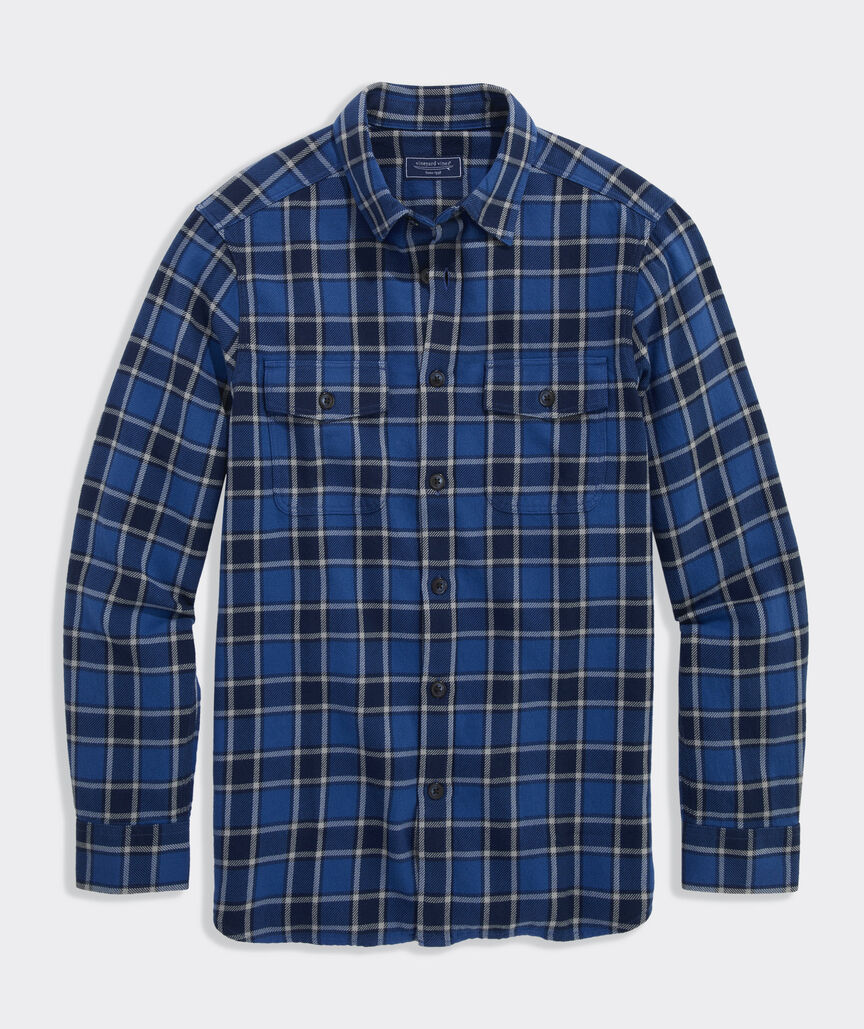 Wescoe Plaid Midweight Twill Utility Shirt
