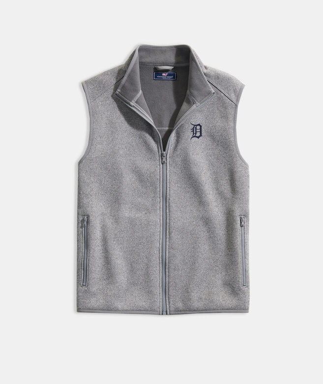 Detroit Tigers Mountain Sweater Fleece Vest