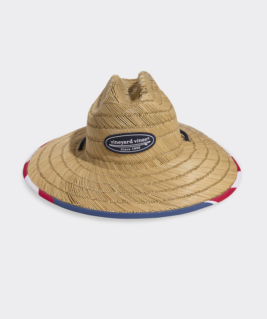 Surf Patch Flag Lifeguard Hat