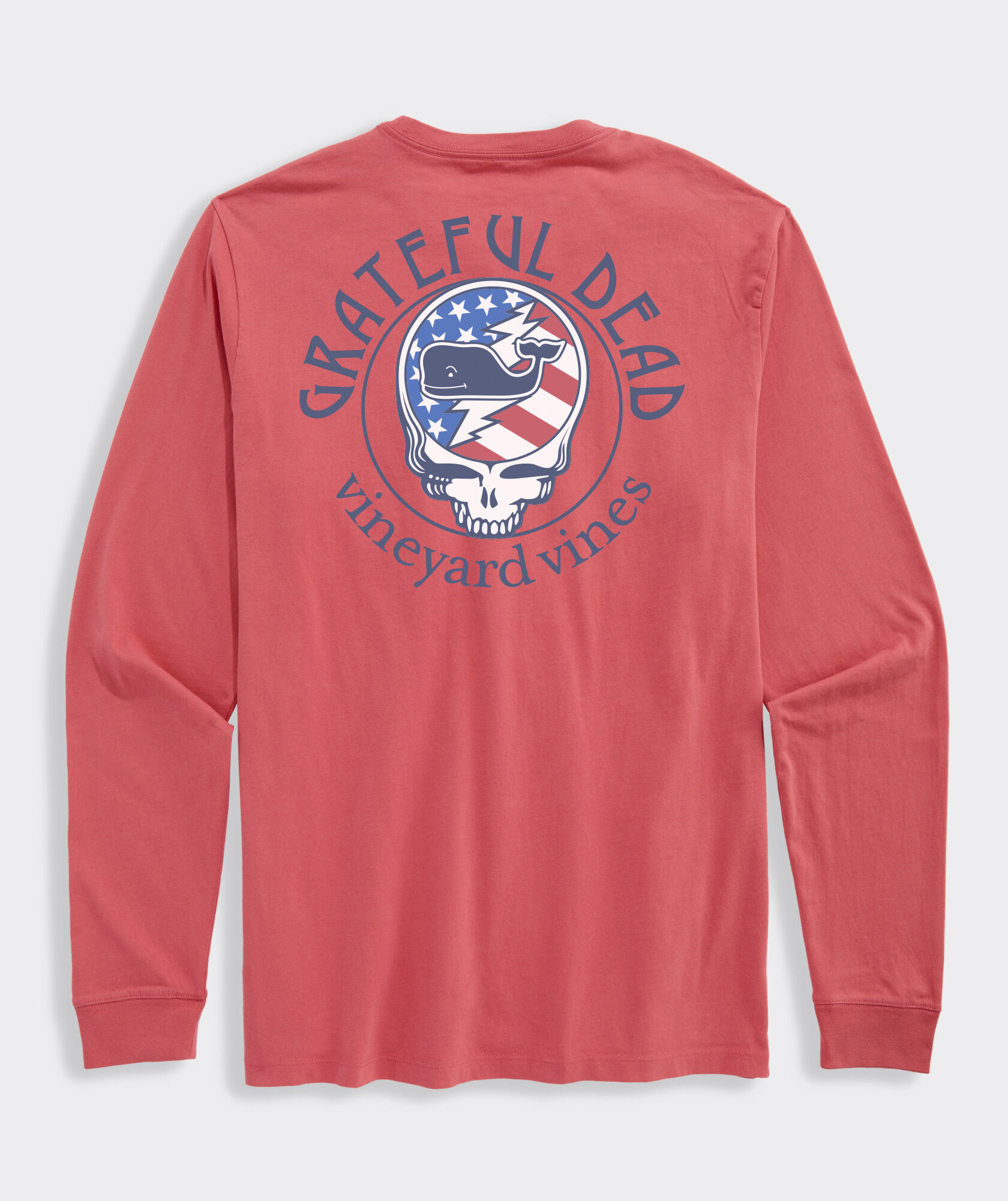 Grateful Dead x vineyard vines USA Long-Sleeve Pocket Tee