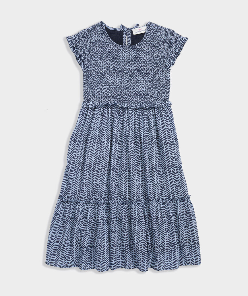 Girls' Sadie Smocked Maxi Dress