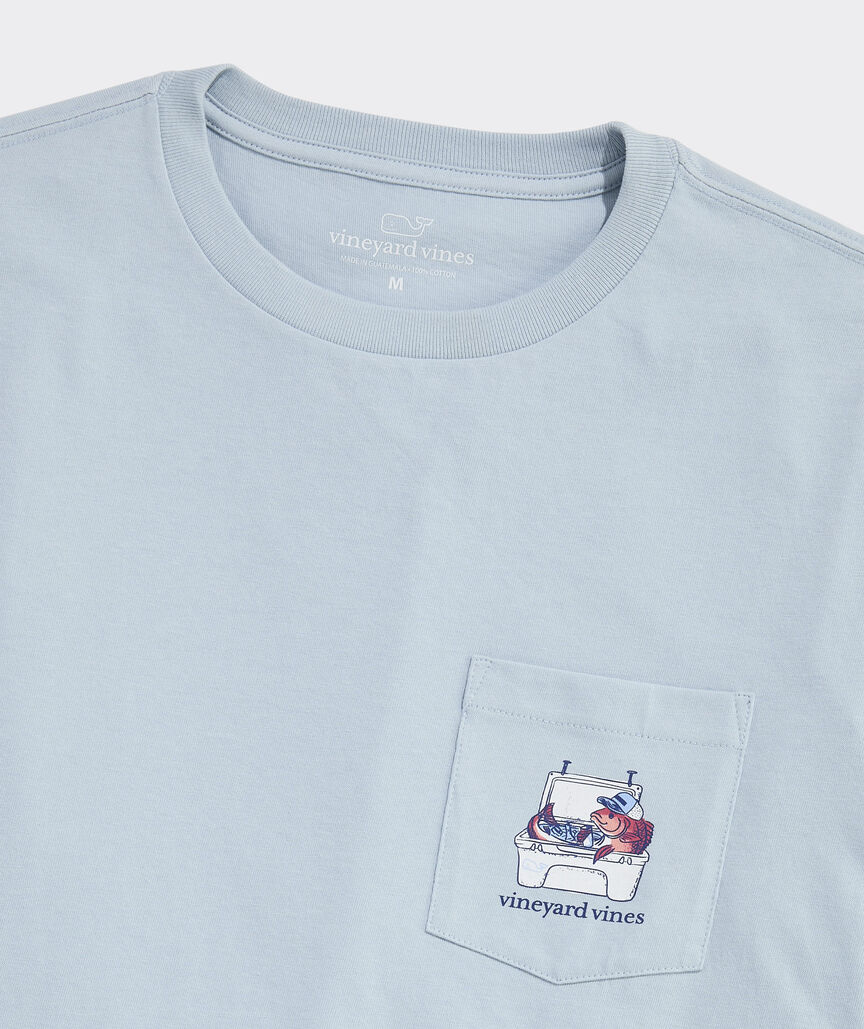 Redfish Cooler Short-Sleeve Pocket Tee