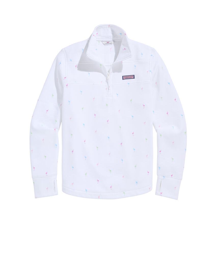 OUTLET Printed Brushed Terry Relaxed Shep Shirt