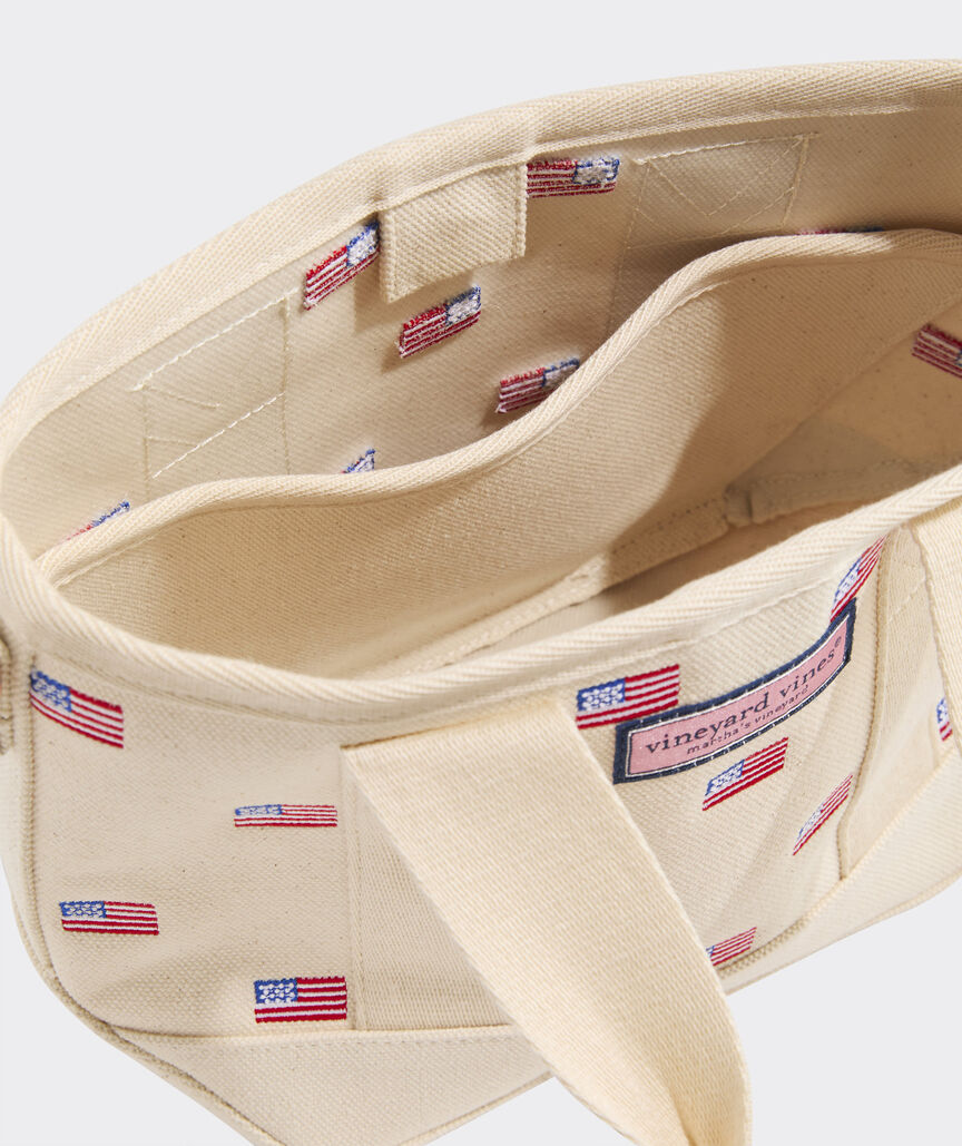 Embroidered Heritage Mini Tote